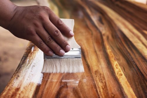 Lacquer Timber Finish